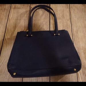 Navy blue barely used shoulder bag